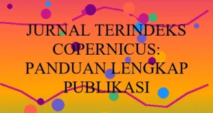 Jurnal Terindeks Copernicus Panduan Lengkap