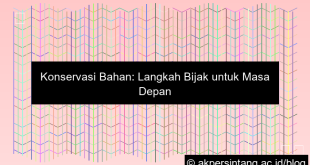 Konservasi Bahan