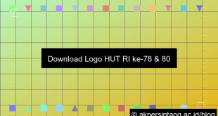 Logo Hut Ri Ke 80 17 Agustus 2025 Format Png
