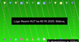 Logo Resmi 80 Tahun Kemerdekaan Ri 2025