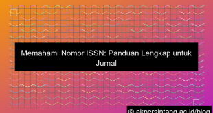 nomor issn