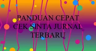 Panduan Cepat Cek Sinta Jurnal