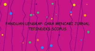 Panduan Lengkap Cara Mencari Jurnal 1