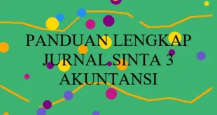 Panduan Lengkap Jurnal Sinta 3