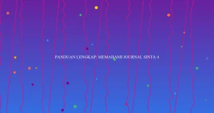 Panduan Lengkap Memahami Journal Sinta