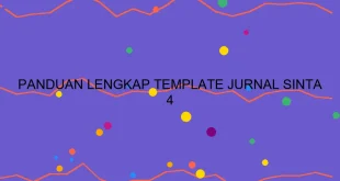 Panduan Lengkap Template Jurnal Sinta 2