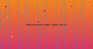 Panduan Mudah Submit Jurnal Sinta
