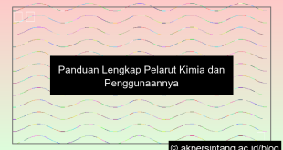 Pelarut Kimia