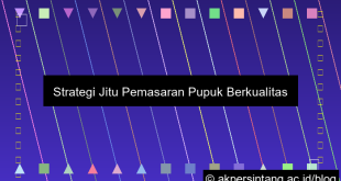 Pemasaran Pupuk