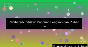 Pembersih Industri