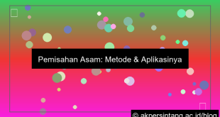 Pemisahan Asam