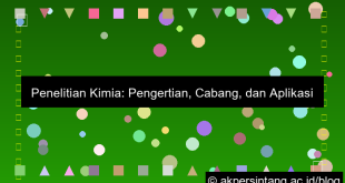 Penelitian Kimia