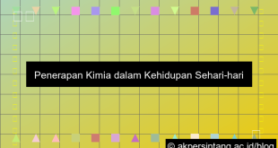 Penerapan Kimia