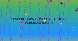 Penerbit Jurnal Gratis Panduan Publikasi