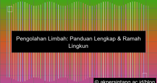 Pengolahan Limbah