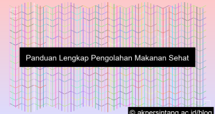 Pengolahan Makanan