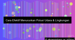 Penurunan Polusi