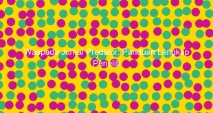 Polkadot Waspada Jurnal Predator Panduan Lengkap Peneliti
