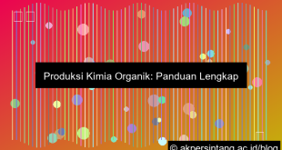 Produksi Kimia Organik