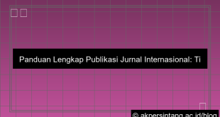 ilustrasi publikasi jurnal internasional