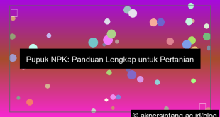 Pupuk Npk