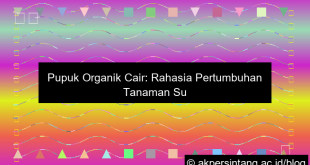 Pupuk Organik Cair