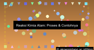 Reaksi Kimia Alam