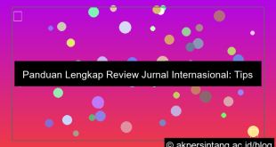 review jurnal internasional