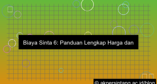 sinta 6 bayar berapa