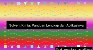 Solvent Kimia