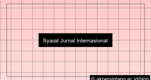 gambar syarat jurnal internasional