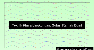 Teknik Kimia Lingkungan