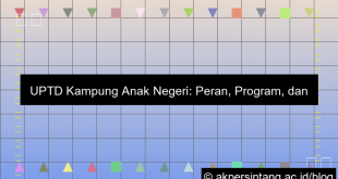 ilustrasi uptd kampung anak negeri
