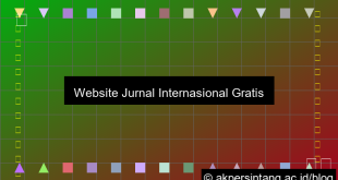 Website Jurnal Internasional Gratis