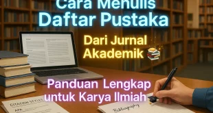 Cara Menulis Daftar Pustaka