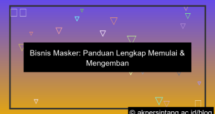 Bisnis Masker