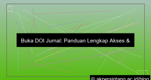 buka doi jurnal