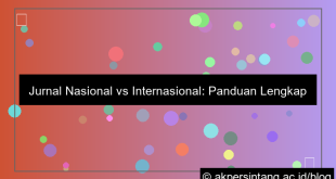 cara membedakan jurnal nasional dan internasional