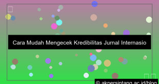 cara mengecek jurnal internasional