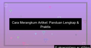 desain cara resume artikel