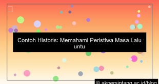 contoh historis