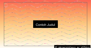 contoh judul