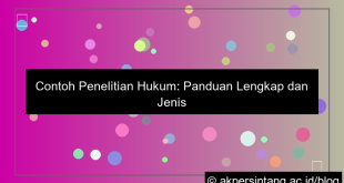 desain contoh penelitian hukum