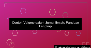 grafik contoh volume dalam jurnal