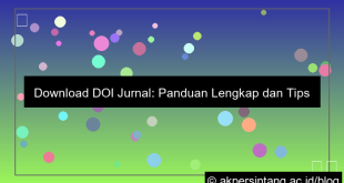 download doi jurnal