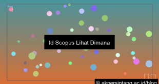 id scopus lihat dimana