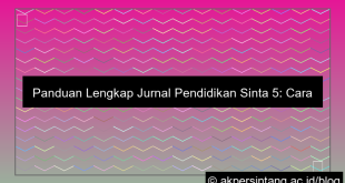 jurnal pendidikan sinta 5