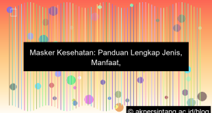grafik Masker Kesehatan