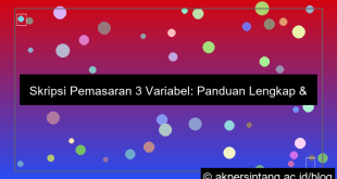 ilustrasi skripsi pemasaran 3 variabel