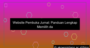 ilustrasi website pembuka jurnal